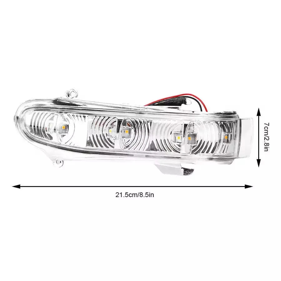 C-Auto Turn Signal Light Car LED Mirror RearView Mirror Lamps For Mercedes-Benz S-Class W220 1999-2002 CL-Class W215 1999-2003