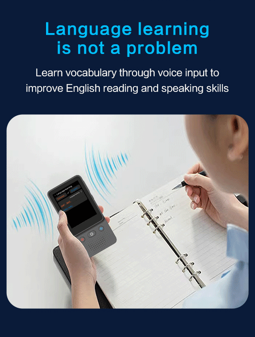 T21 Offline Portable Audio Translator 138 Language Smart Translator In Real Time Smart Voice AI Voice Photo Translator