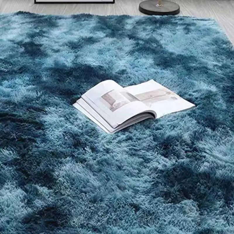 Fluffy Large Carpet Living Room Plush Lounge Rug in The Bedroom Floor Mat Soft Velvet Carpets For Children Kids Decoration 