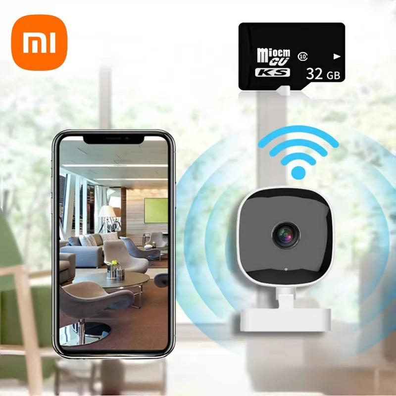 Xiaomi 4K Mini Security Camera Night Vision Full Color WiFi Monitor IP65 Waterproof Motion Detect Surveillance With 2 Way Audio