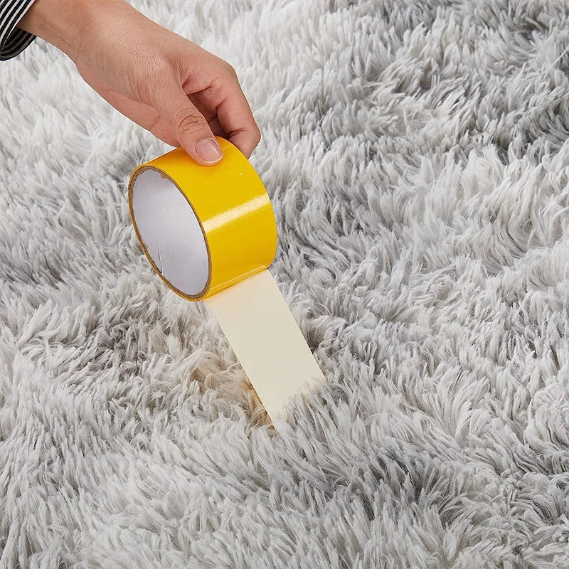 Fluffy Large Carpet Living Room Plush Lounge Rug in The Bedroom Floor Mat Soft Velvet Carpets For Children Kids Decoration 