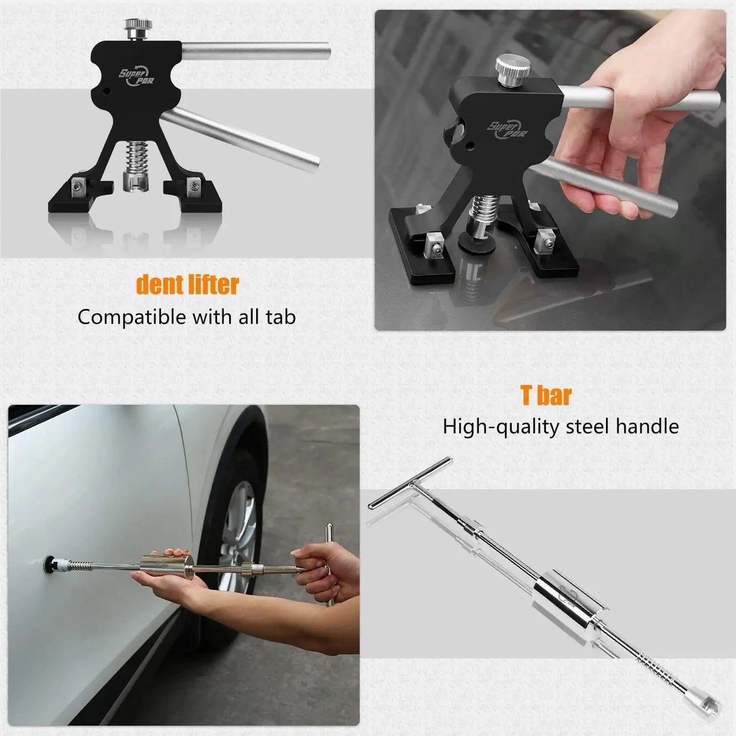 PDR Car Paintless Dent Repair Kit Professional Dent Remover tools Auto Dent Repair Puller Dint Hail Damage Tool
