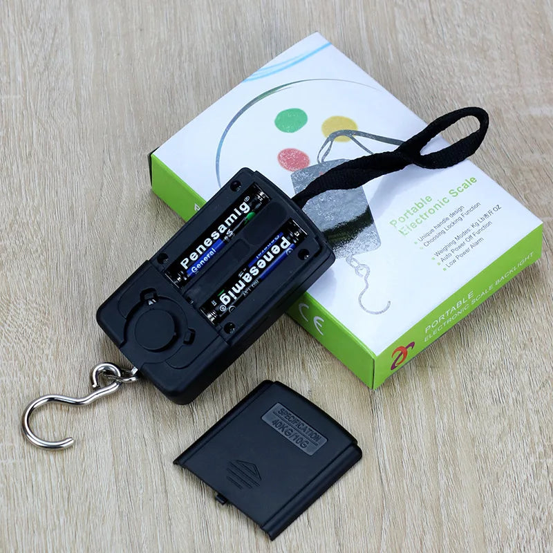 1PC Multifunctional Mini 40kg10g Electronic Hanging Fishing Luggage Balanca Portable Digital Handy Pocket Weight Hook Scale tool