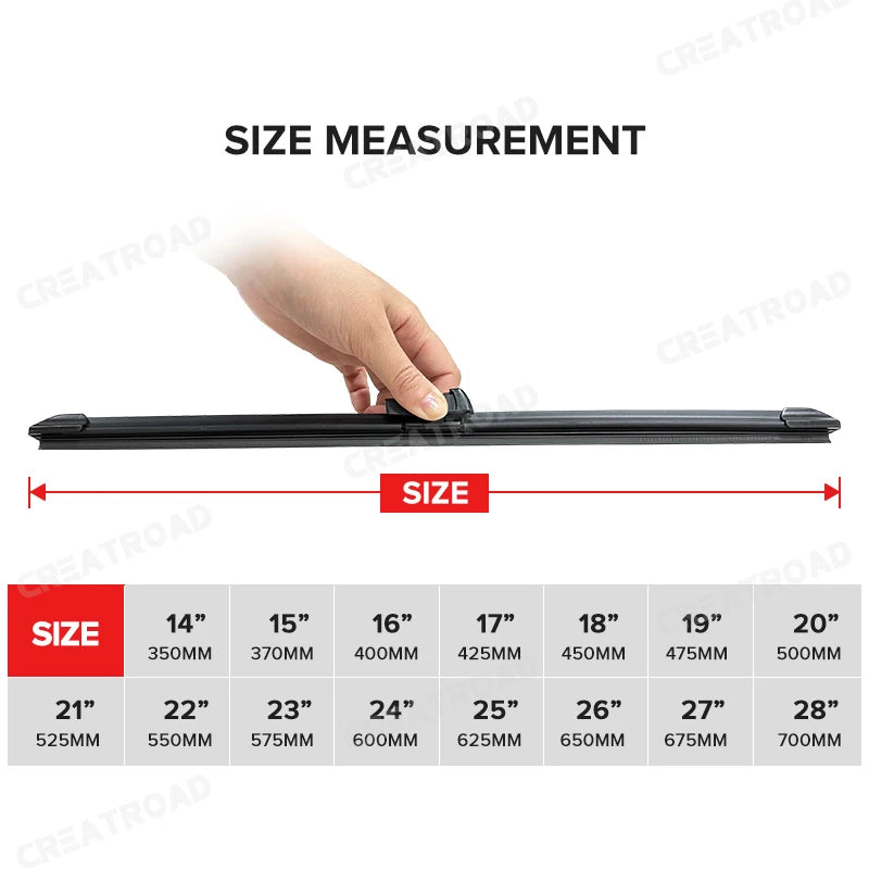 Wiper LHD Front & Rear Wiper Blades Set For VW Golf MK 7 2012 - 2020 Windshield Windscreen Window Brushes 26"+18"+11"