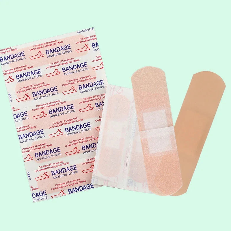 Band-Aids Vedenpitävä Hengittävä Tyyny Liima Kipsi Haavan Hemostaasi Tarranauha Ensiapuside Lääketieteellinen sideharso