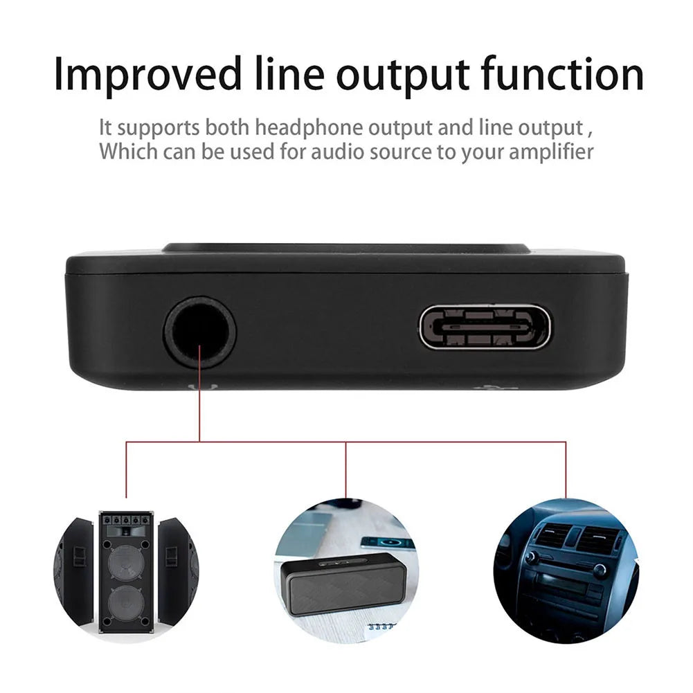 MP3 Player 1.8 in Screen HiFi Lossless Music Player Bluetooth-Compatible5.4 Type-C Music Stereo Player Built-in Speaker for Kids