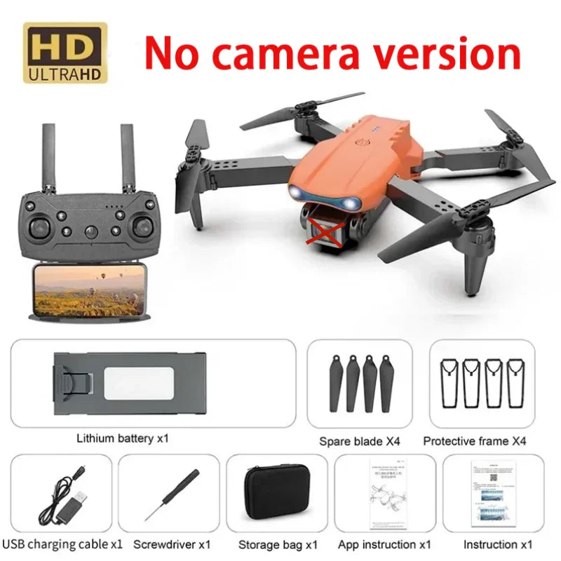 Uusi E99 PRO Drones GPS Professional 8K HD-kameralla FPV 5G Wifi Harjaton moottori Taitettava RC-nelikopteri esteiden välttäminen Dron