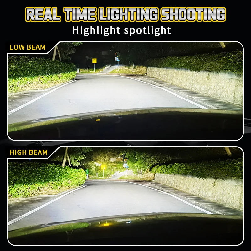 2PCS D2S D4S LED Headlight HID D1S D3S D8S LED Headlamp D2R D4R Bulb 30000LM Xenon Car Light Turbo Lamp Canbus 6000K Plug&Play