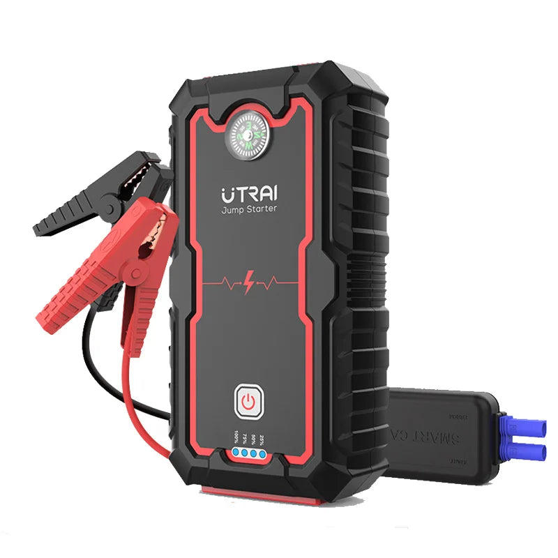 UTRAI 2000A Jump Starter Power Bank Portable Charger Starting Device For 8.0L/6.0L Emergency Car Battery Jump Starter
