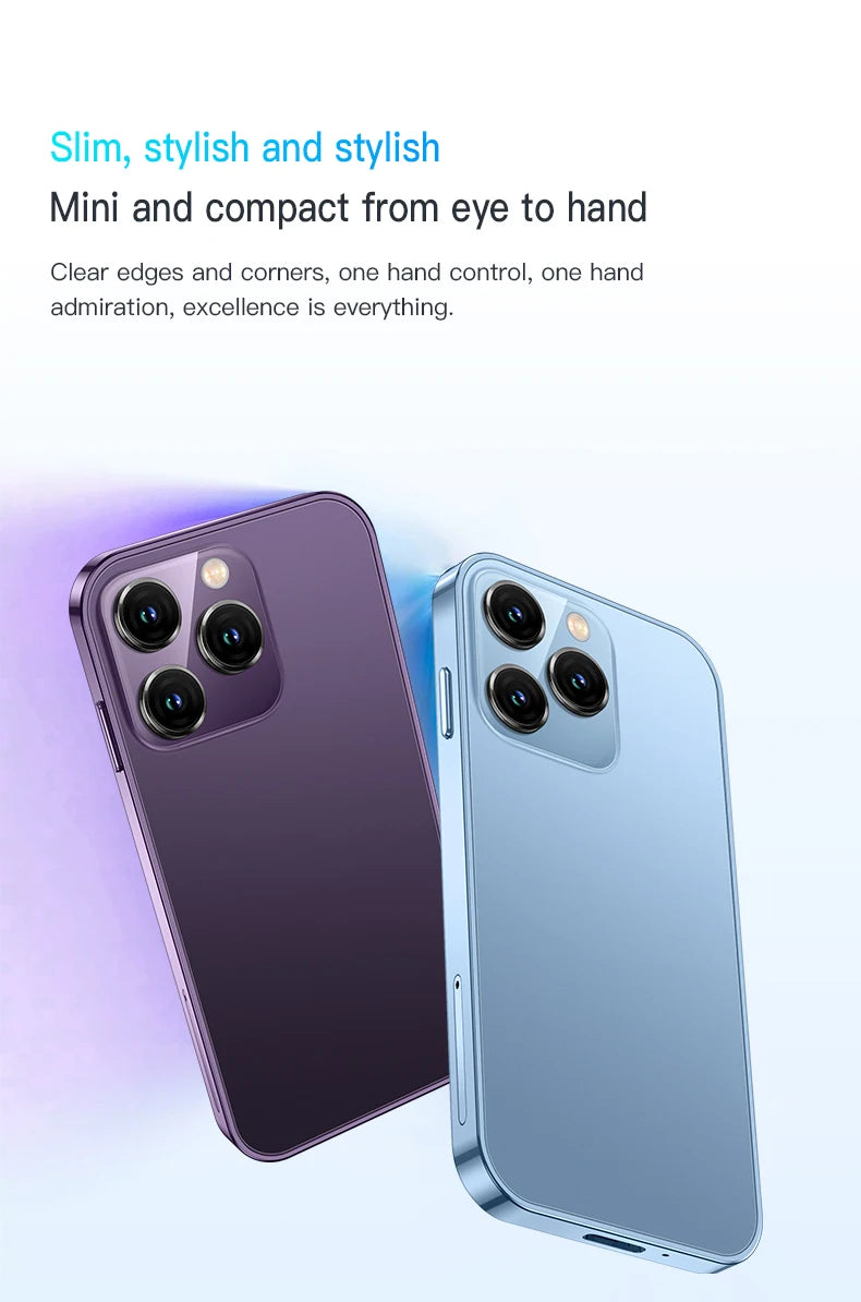 SOYES XS16/XS15 Mini Android Smartphone 3G/4G Network 2GB RAM 16GB ROM 3" Display 5MP Camera Dual SIM With Play Store WhatsAPP