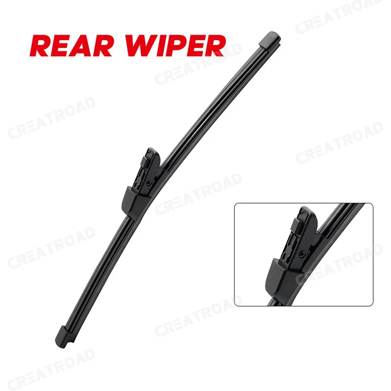 Wiper LHD Front & Rear Wiper Blades Set For VW Golf MK 7 2012 - 2020 Windshield Windscreen Window Brushes 26"+18"+11"