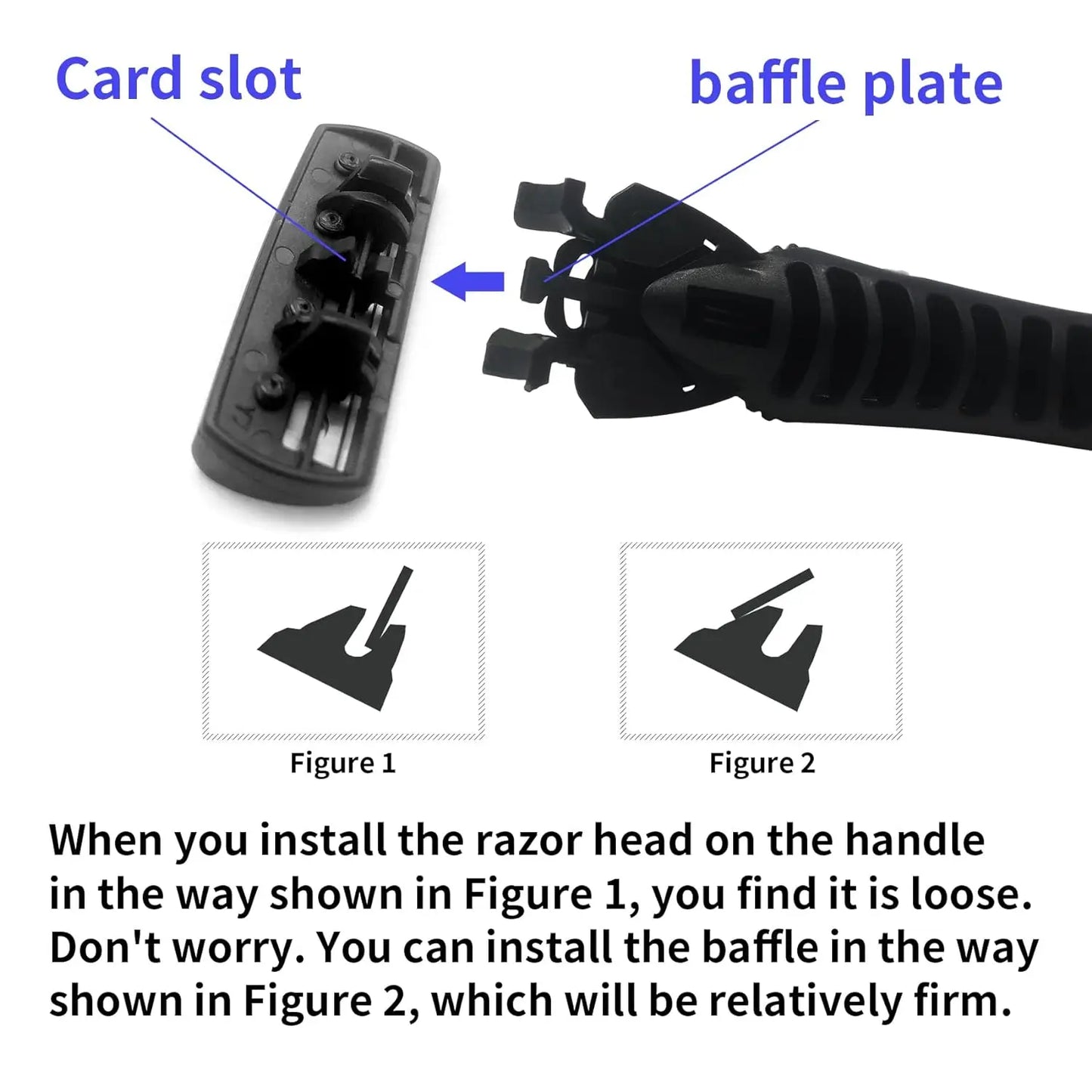 Razor Classic 6-kerroksinen parranajokone miesten parranajolle ja naisten karvanpoistolle parranajoterät käsikäyttöinen parranajokone