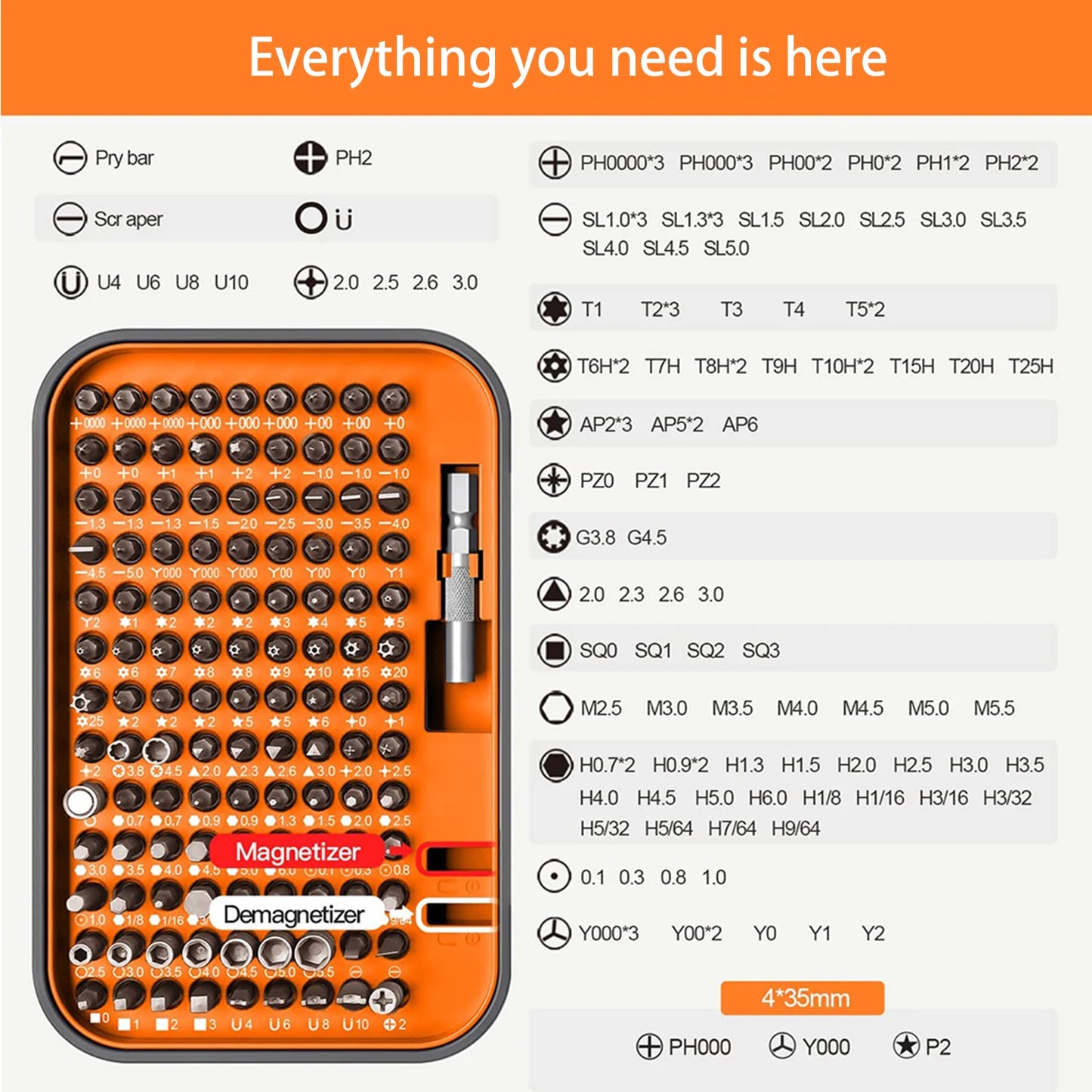 Screwdriver Set Magnetic Torx Phillips Screw Bit Kit WOZOBUY With Electrical Driver Remover Wrench Repair Phone PC Tools