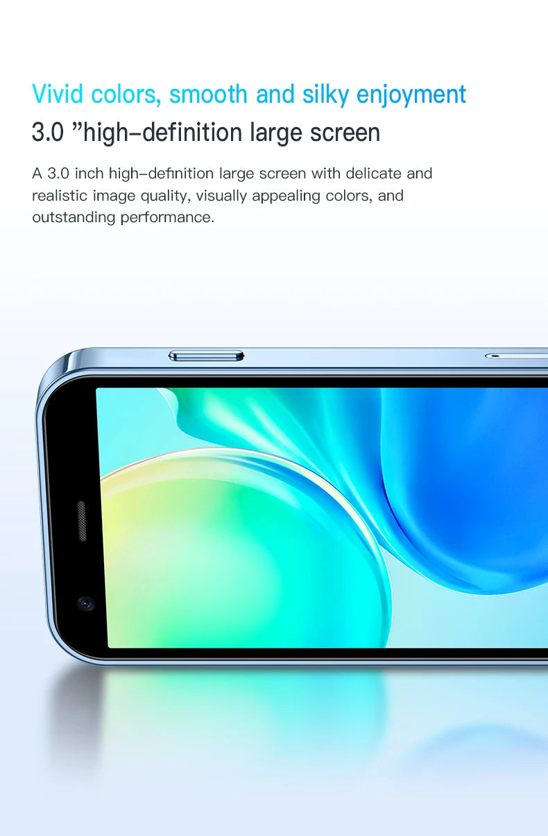 SOYES XS16/XS15 Mini Android Smartphone 3G/4G Network 2GB RAM 16GB ROM 3" Display 5MP Camera Dual SIM With Play Store WhatsAPP
