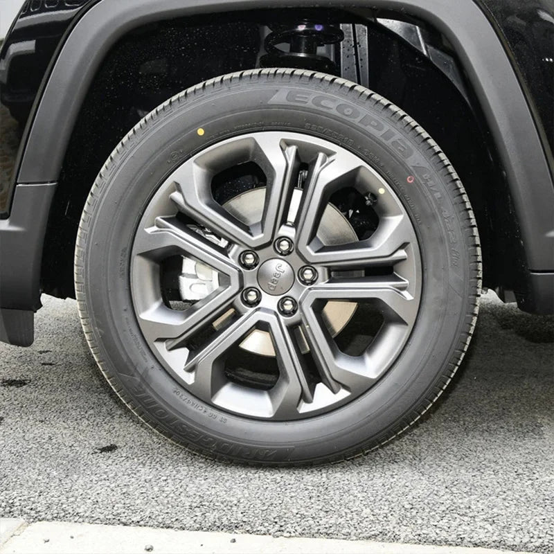 4Pcs 55mm 63mm Jeep Logo Hub Caps Car Wheel Center Cover For Jeep Grand Cherokee Wrangler JK Gladiator Compass Renegade Patriot