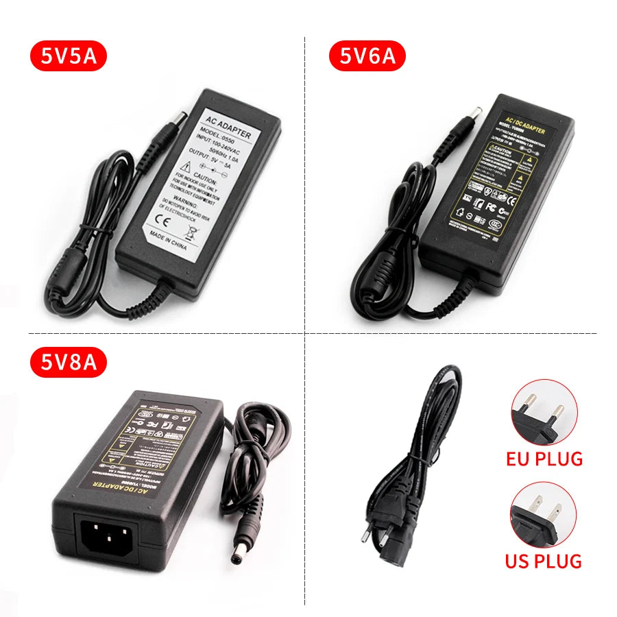 12V DC Universal Power Supply 12V 5V 6V 9V 10V 15V 24V 1A 2A 3A 5A 6A 8A Transformer AC 220V TO 12V AC Power Adapter LED Driver