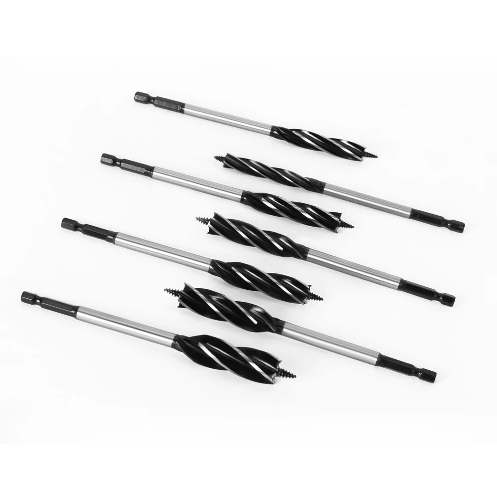 10mm-35mm Twist Drill Bit Set Wood Fast Cut Auger Carpenter Joiner Tool Drill Bit For Wood Cut Suit for woodworking