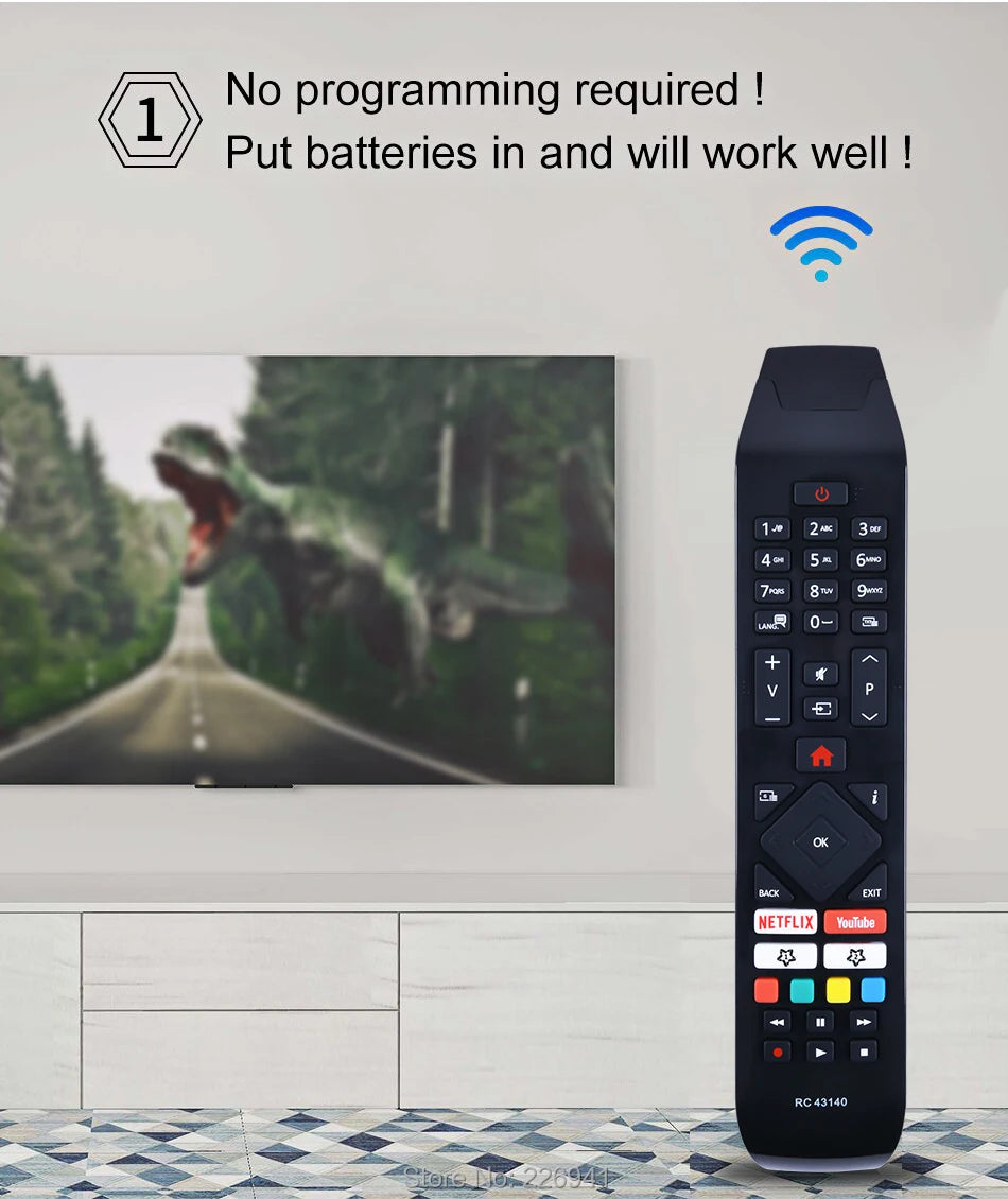 For Hitachi RC43140 Remote Control For 55HL7000 32HE4000 24HE2000 Smart TV's