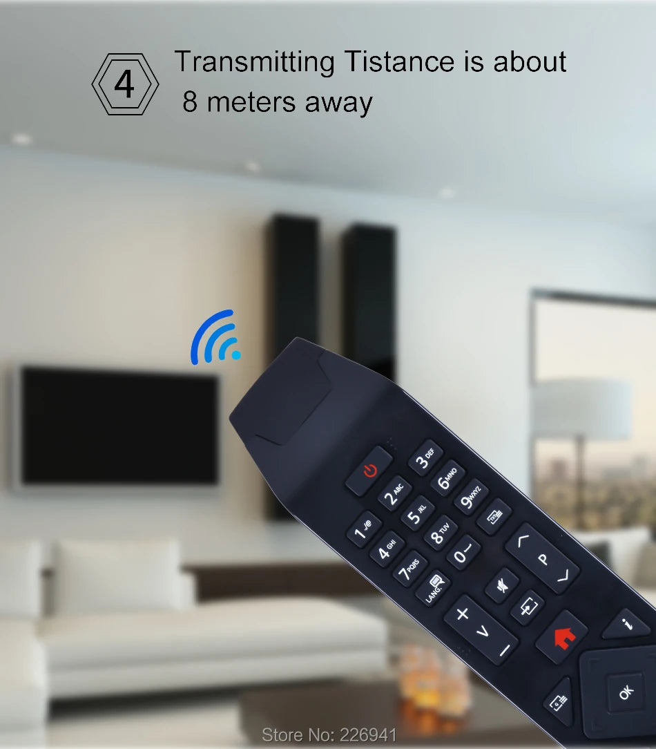 For Hitachi RC43140 Remote Control For 55HL7000 32HE4000 24HE2000 Smart TV's