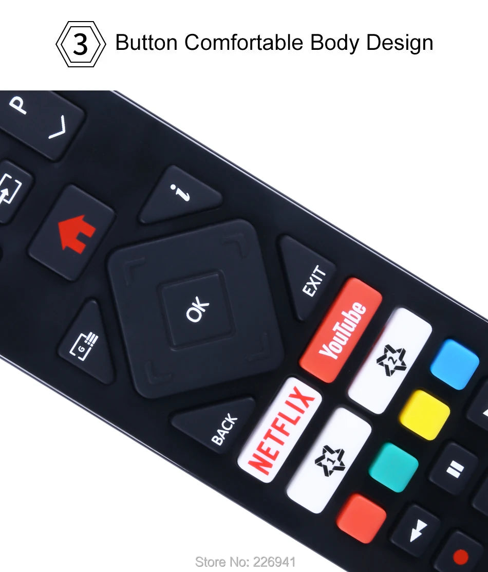 For Hitachi RC43140 Remote Control For 55HL7000 32HE4000 24HE2000 Smart TV's