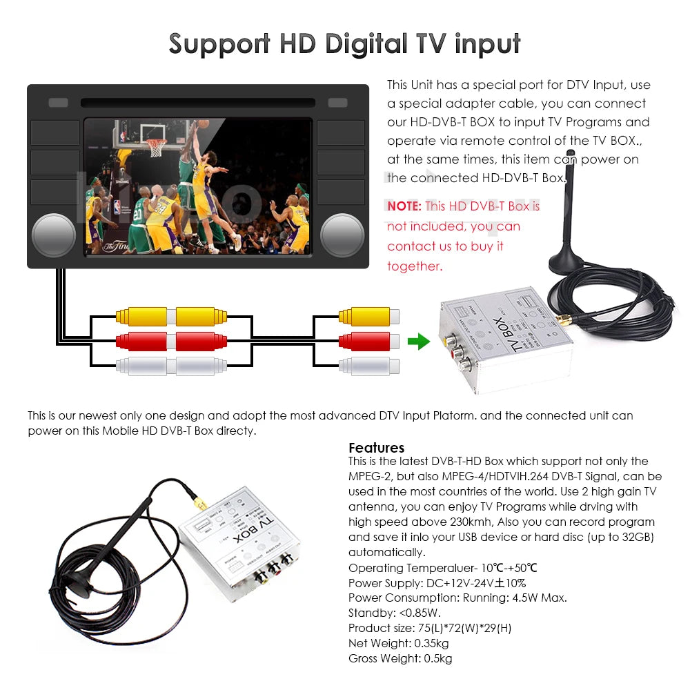 4G Carplay 2Din Android Auto Radio for FIAT 500 Car Multimedia Player Stereo GPS Navigation DVD Video DSP RDS DTV AM FM Audio BT