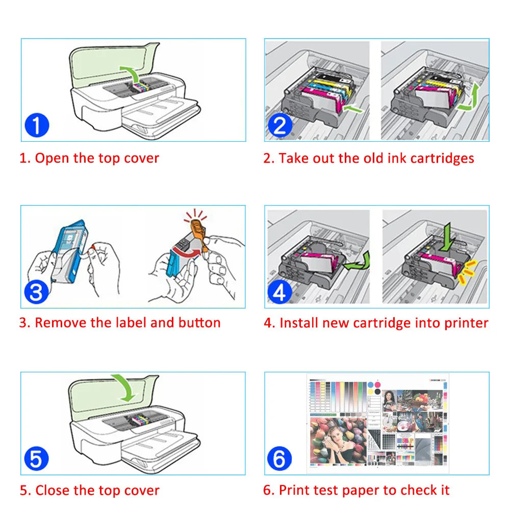 HS PGI-580XXL CLI-581XXL Compatible Ink Cartridges PGI580 CLI581 TS6100 TS6251 TR7500 TS8150 TS8250 TS8151 TS8100 TR8500 TS8152