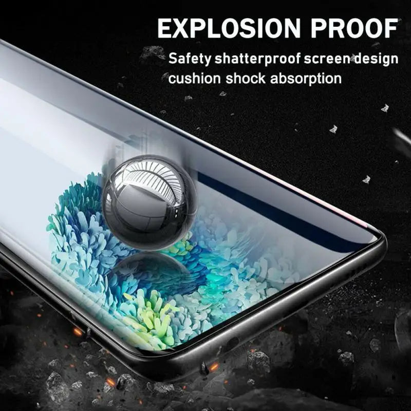 Privacy Tempered Glass for Samsung Galaxy S24 S23 Plus Anti-spy Screen Protector Fingerprint Function for Samsung S22 S21 S25