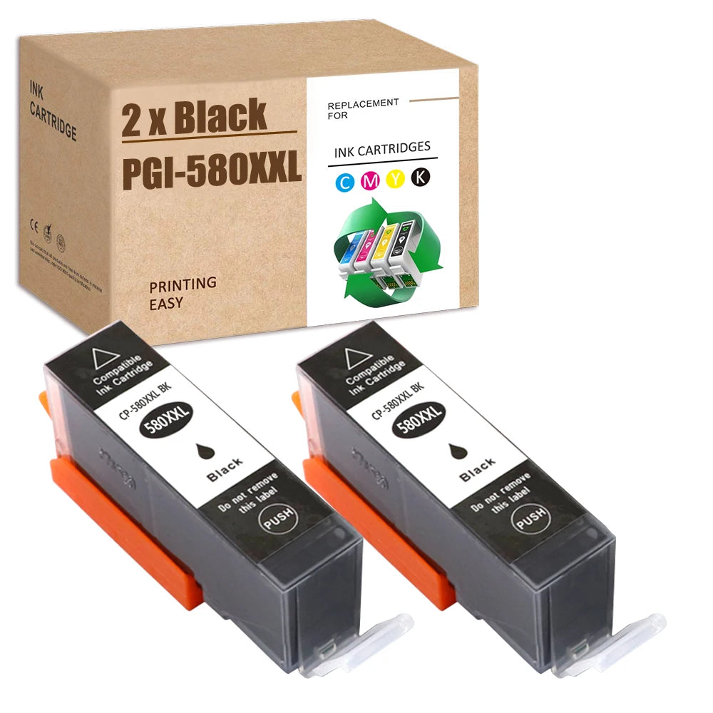 HS PGI-580XXL CLI-581XXL Compatible Ink Cartridges PGI580 CLI581 TS6100 TS6251 TR7500 TS8150 TS8250 TS8151 TS8100 TR8500 TS8152