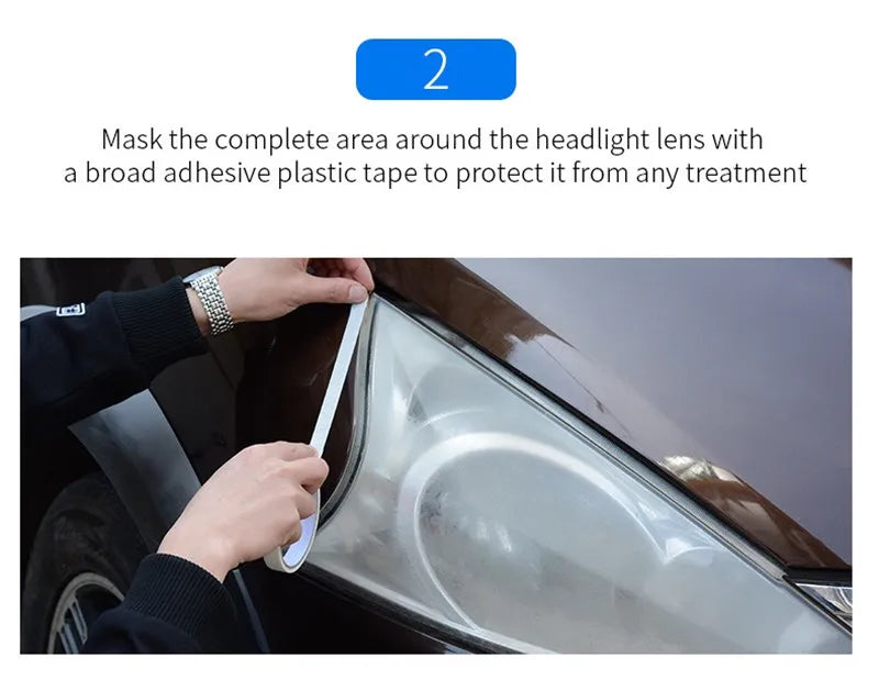 800ML Car Headlight Repair Fluid Headlight Polishing Restoration Chemical Polishing The Headlights