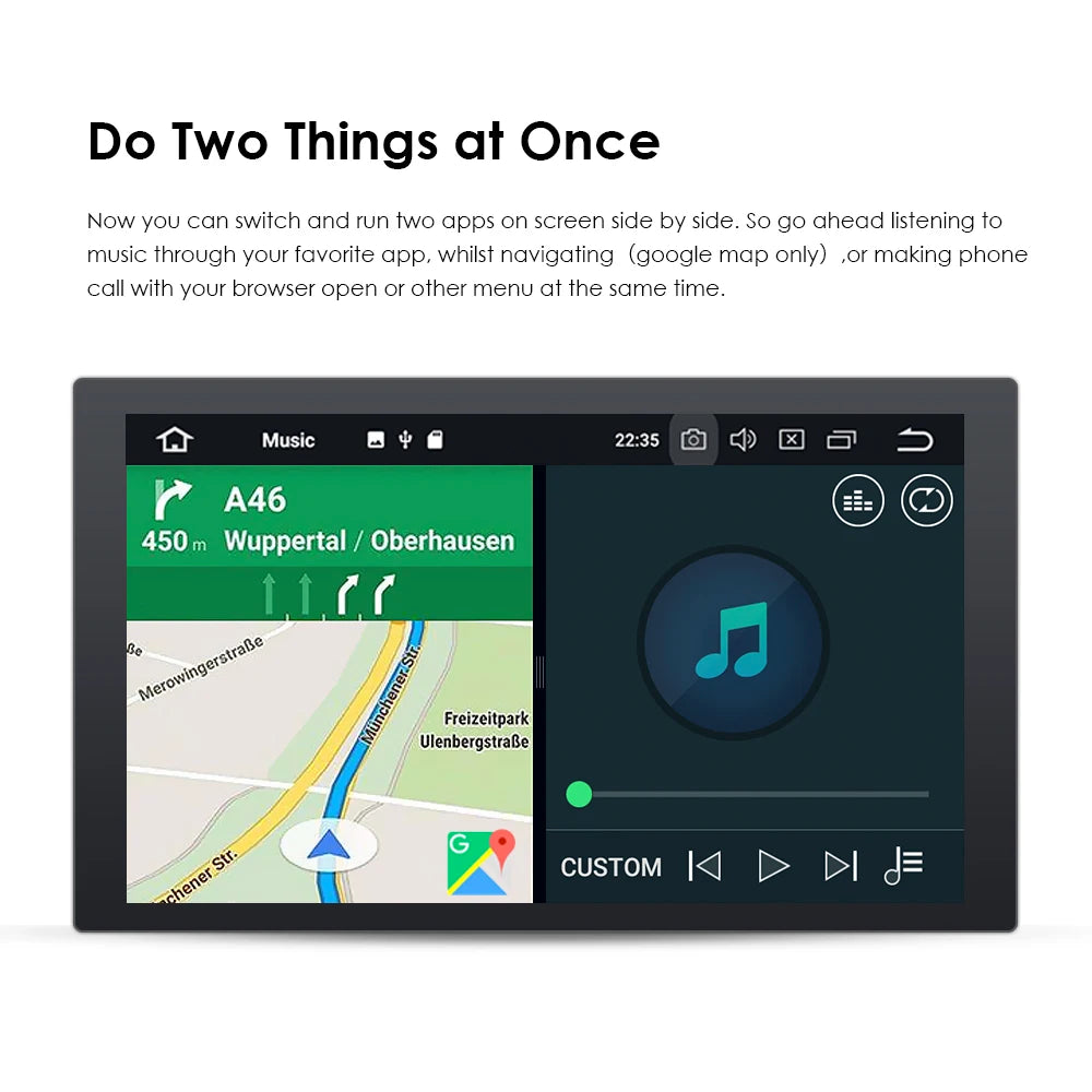 4G Carplay 2Din Android Auto Radio for FIAT 500 Car Multimedia Player Stereo GPS Navigation DVD Video DSP RDS DTV AM FM Audio BT