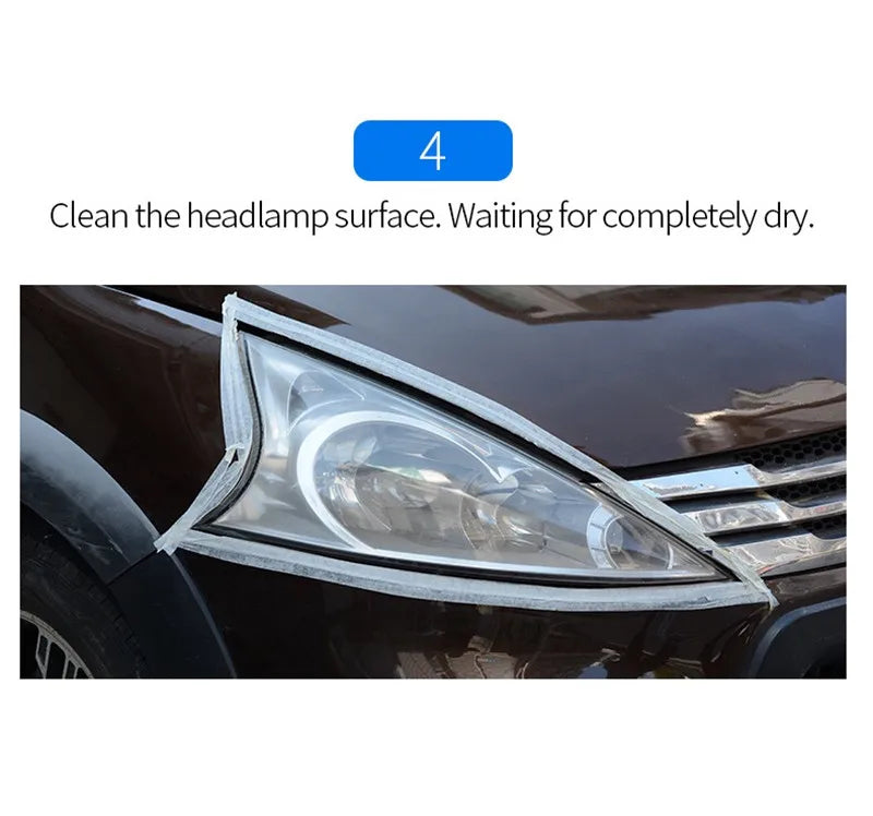 800ML Car Headlight Repair Fluid Headlight Polishing Restoration Chemical Polishing The Headlights