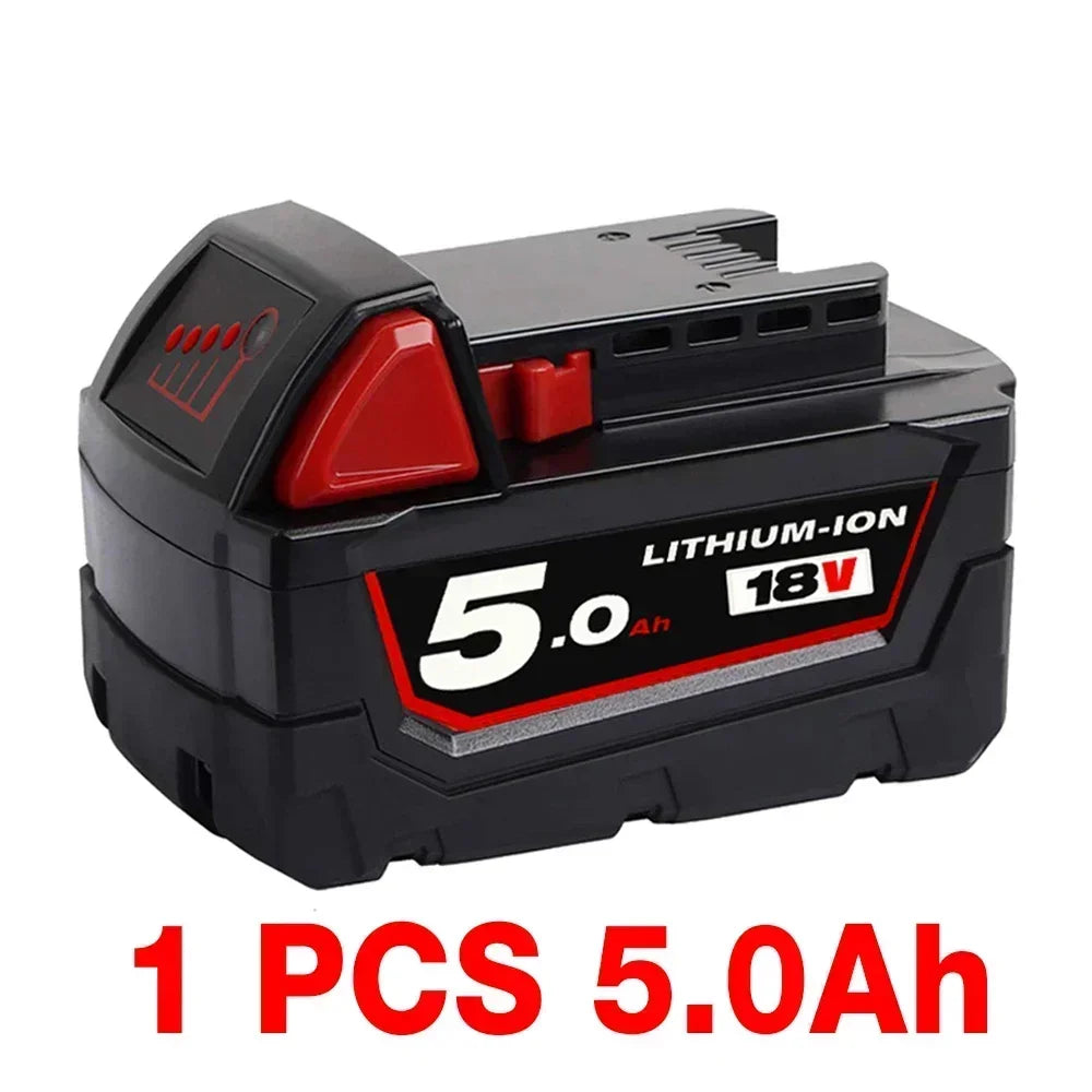 For Milwaukee M18 Battery 18V 12.0Ah 9.0Ah Replacement Lithium Battery for Milwaukee M18 48-11-1815 48-11-1850 2604-22 Battery