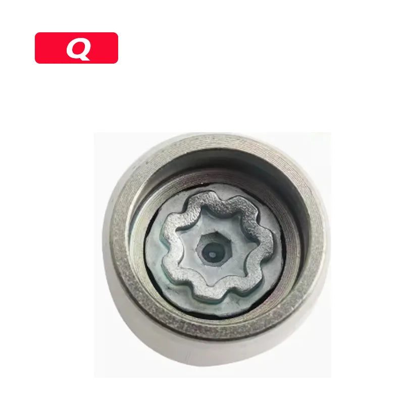 1PCS NoEnName_Null  tire anti-theft screw disassembly tool key sleeve for Audi A1 A5 A3 A4L A6L A7 Q3 Q5 A8 TT R8