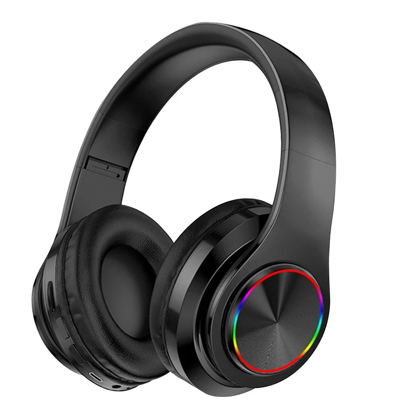 B39  Bluetooth Headset Foldable Headphones HiFi Stereo Earphone With Mic Support SD Card FM For Xiaomi Iphone Sumsamg Phone
