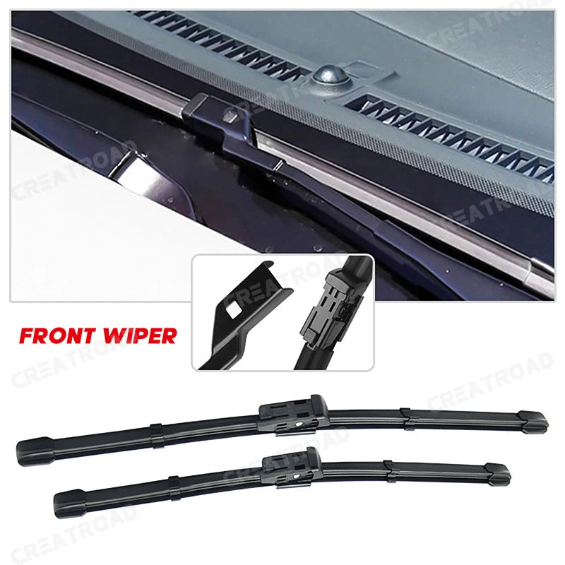 Wiper LHD Front & Rear Wiper Blades Set For VW Golf MK 7 2012 - 2020 Windshield Windscreen Window Brushes 26"+18"+11"