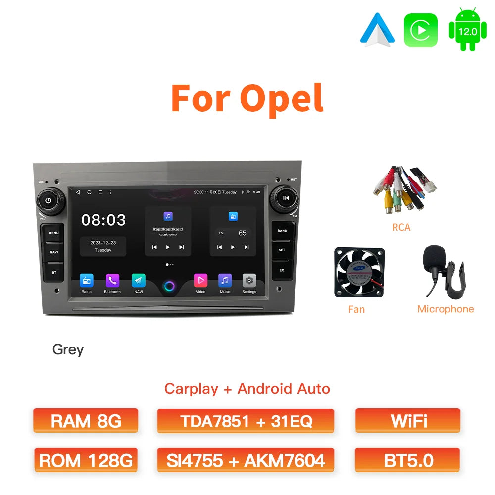 GATAXASKY 7"Car Android Radio Multimedia For Opel Vauxhall Astra H G J Antara vectra c b Vivaro Signum Astra H corsa c d zafira