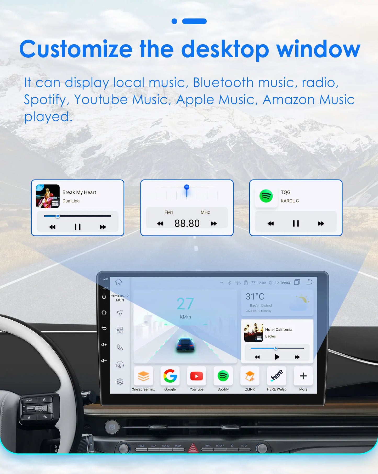 2din Android Car Radio GPS for Volkswagen Skoda VW Tiguan Touran Caddy Jetta Polo Passat Seat Multimedia Player Stereo AutoRadio