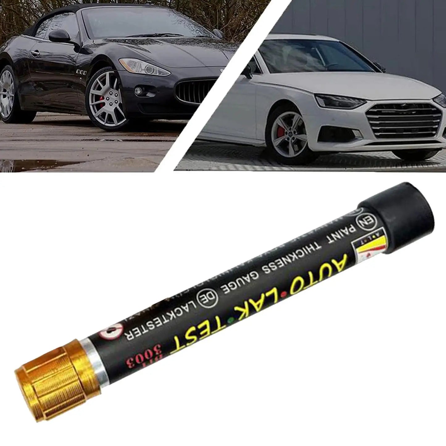 Portable Car Paint Thickness Tester Pen With Scale Indicator For Car Lak Test Bit Tester Meter Thickness Meter Gauge Tools
