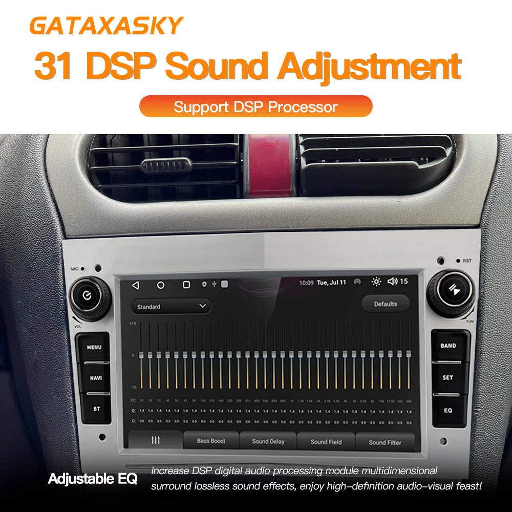 GATAXASKY 7"Car Android Radio Multimedia For Opel Vauxhall Astra H G J Antara vectra c b Vivaro Signum Astra H corsa c d zafira