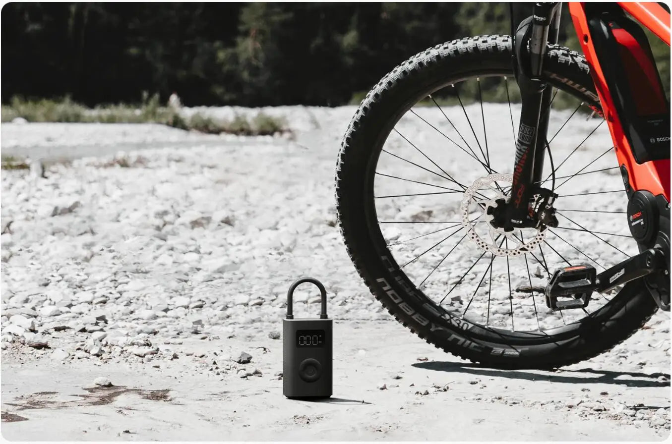 Xiaomi Mijia Portable Electric Air Compressor 2/2D, Air Pump 2, Smart Digital Tire Pressure Detection Inflator For Car, Bicycle