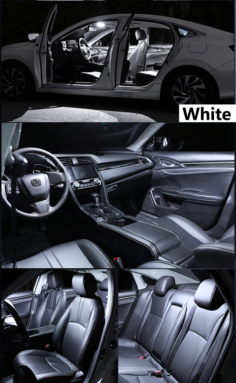ZITWO 16Pcs For Mercedes Benz M Class W163 ML230 ML270 ML320 ML350 1998-2005 LED Interior Light Trunk Door Courtesy Bulb Kit