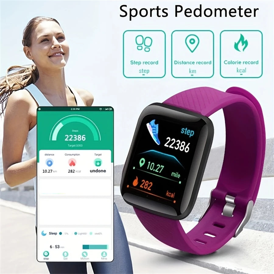 Älykello Miesten Naisten Rannekellot Älykellot Viesti Fitness Monitor Rannekoru Syntymäpäivä Lahja Elektroninen Kello Xiaomi Huaweille