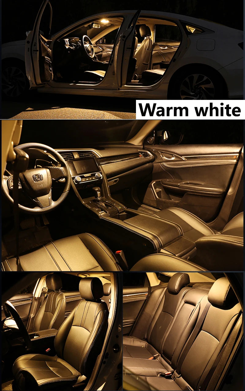 ZITWO 16Pcs For Mercedes Benz M Class W163 ML230 ML270 ML320 ML350 1998-2005 LED Interior Light Trunk Door Courtesy Bulb Kit