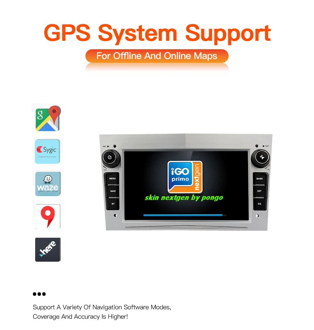 GATAXASKY 7"Car Android Radio Multimedia For Opel Vauxhall Astra H G J Antara vectra c b Vivaro Signum Astra H corsa c d zafira