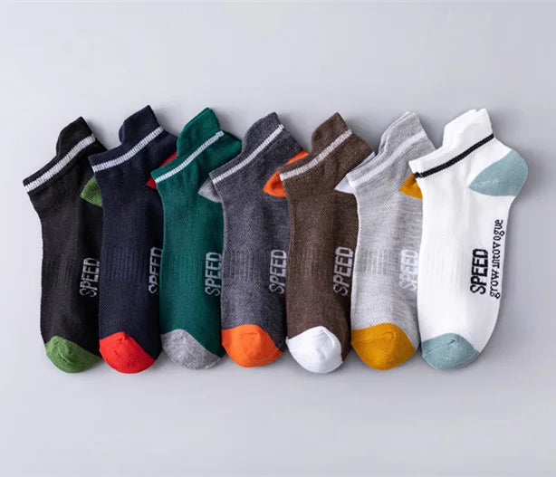5Paria Hengittävä Puuvilla Urheilusukkahousut Miesten Bambukuitu Syksy ja Talvi Miesten Sukat Hikeä imevä Deodorantti Business Sox