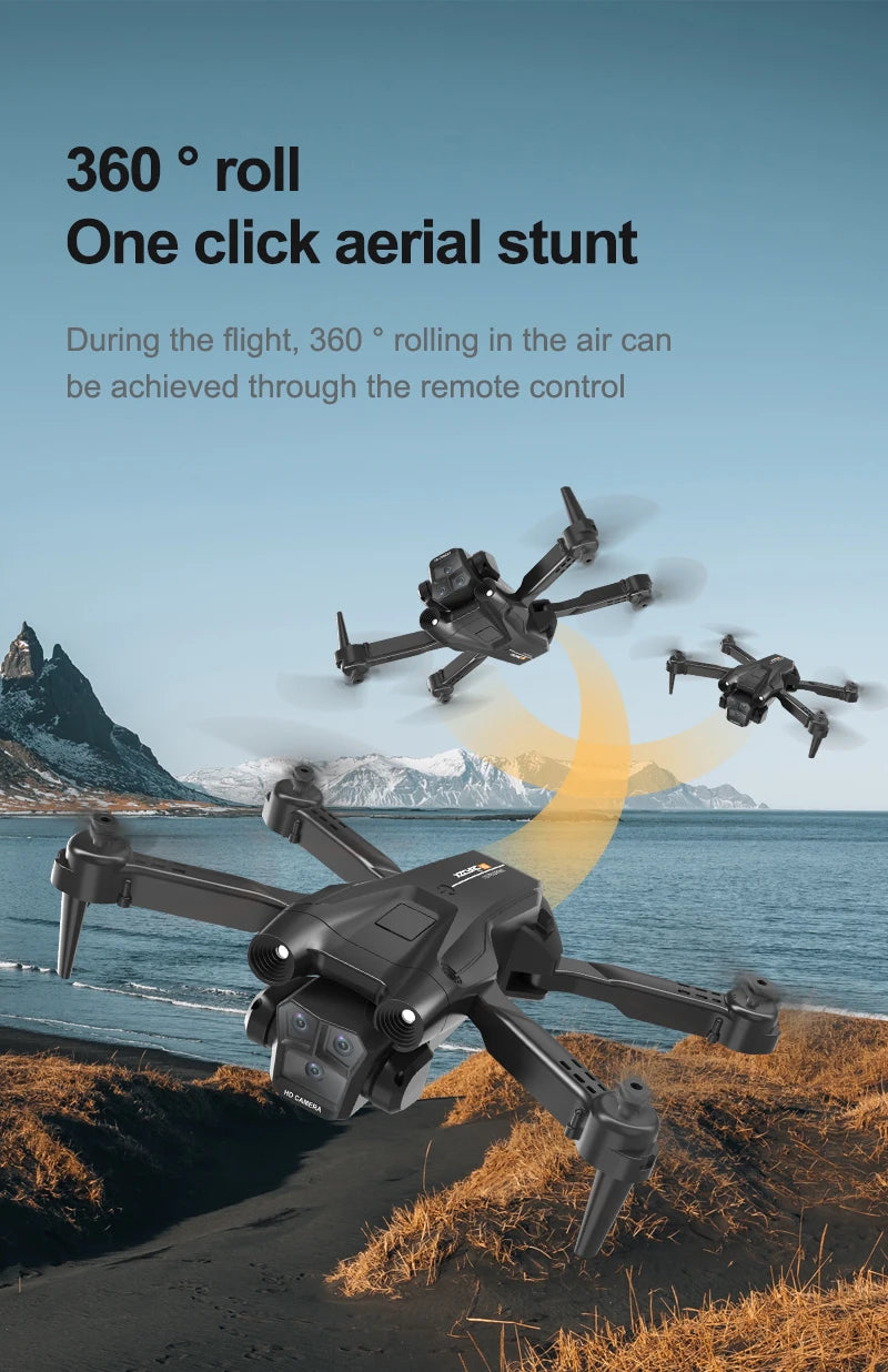 2024Uusi M4 Professional Drone 8K HD -kamera esteiden välttäminen laajakulmainen taitettava RC-helikopteri WIFI FPV korkeushelikopteri 3000M