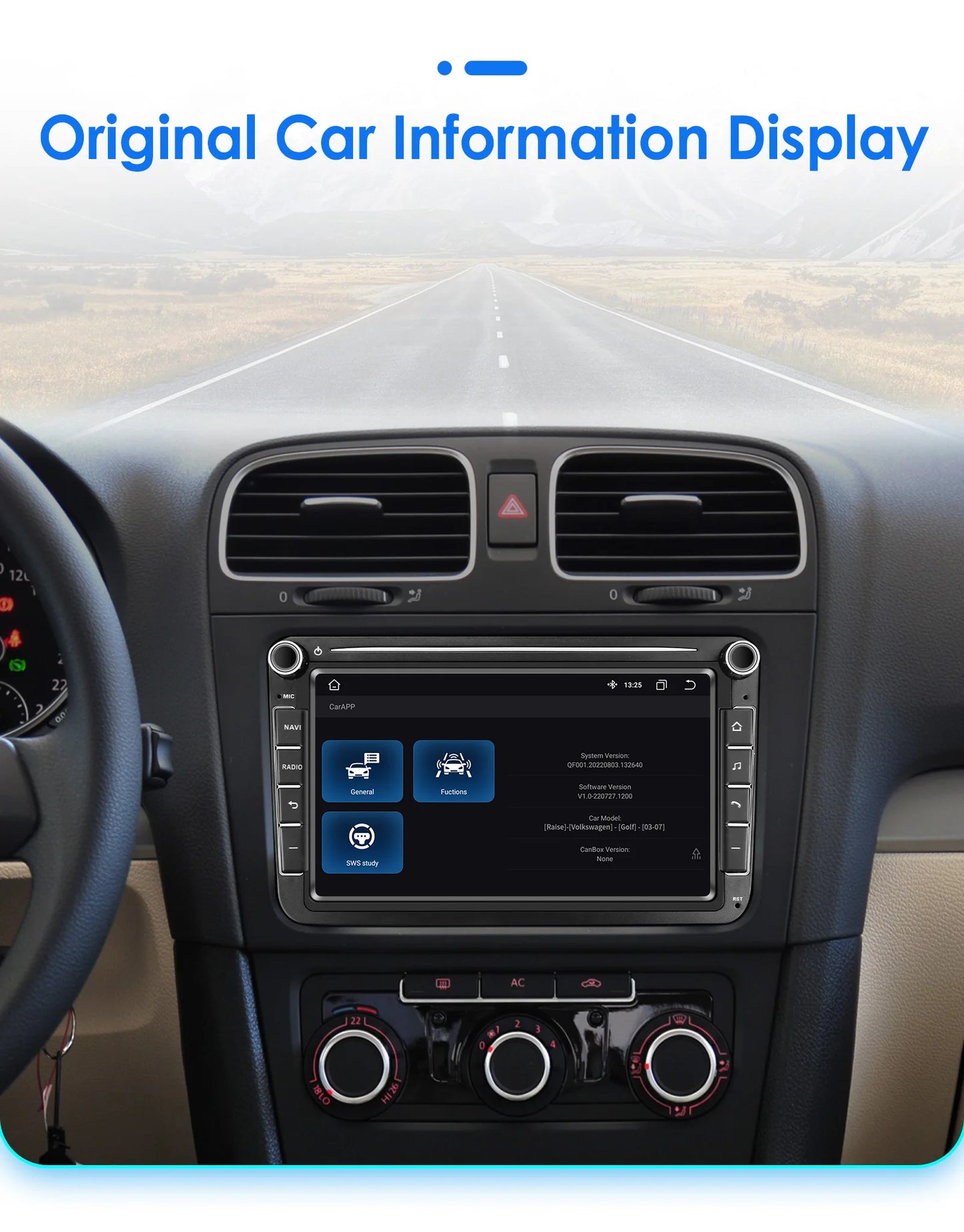 2din Android Car Radio GPS for Volkswagen Skoda VW Tiguan Touran Caddy Jetta Polo Passat Seat Multimedia Player Stereo AutoRadio