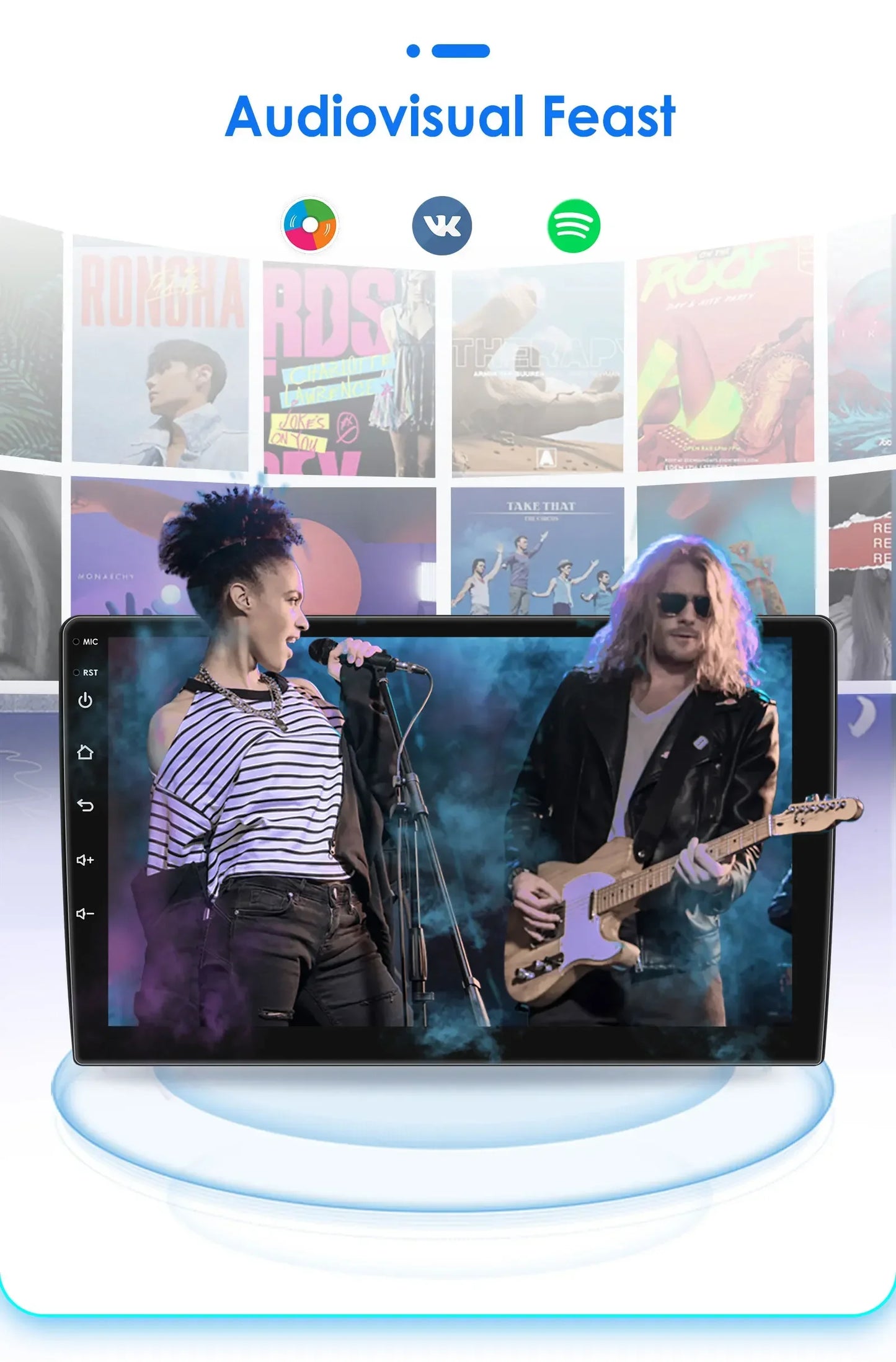 Android Radio Car Multimedia for Fiat Panda 2003 -2012 Android Auto Audio GPS 7862 Stereo Car CarPlay Intelligent Screen Player