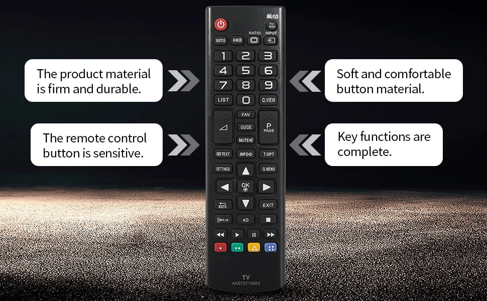 New AKB73715603 For LG Smart LED TV Remote Control 42LN5400 47LN5400 50LN5400 50PN6500 42LN5406 32LN5400 39LN5400