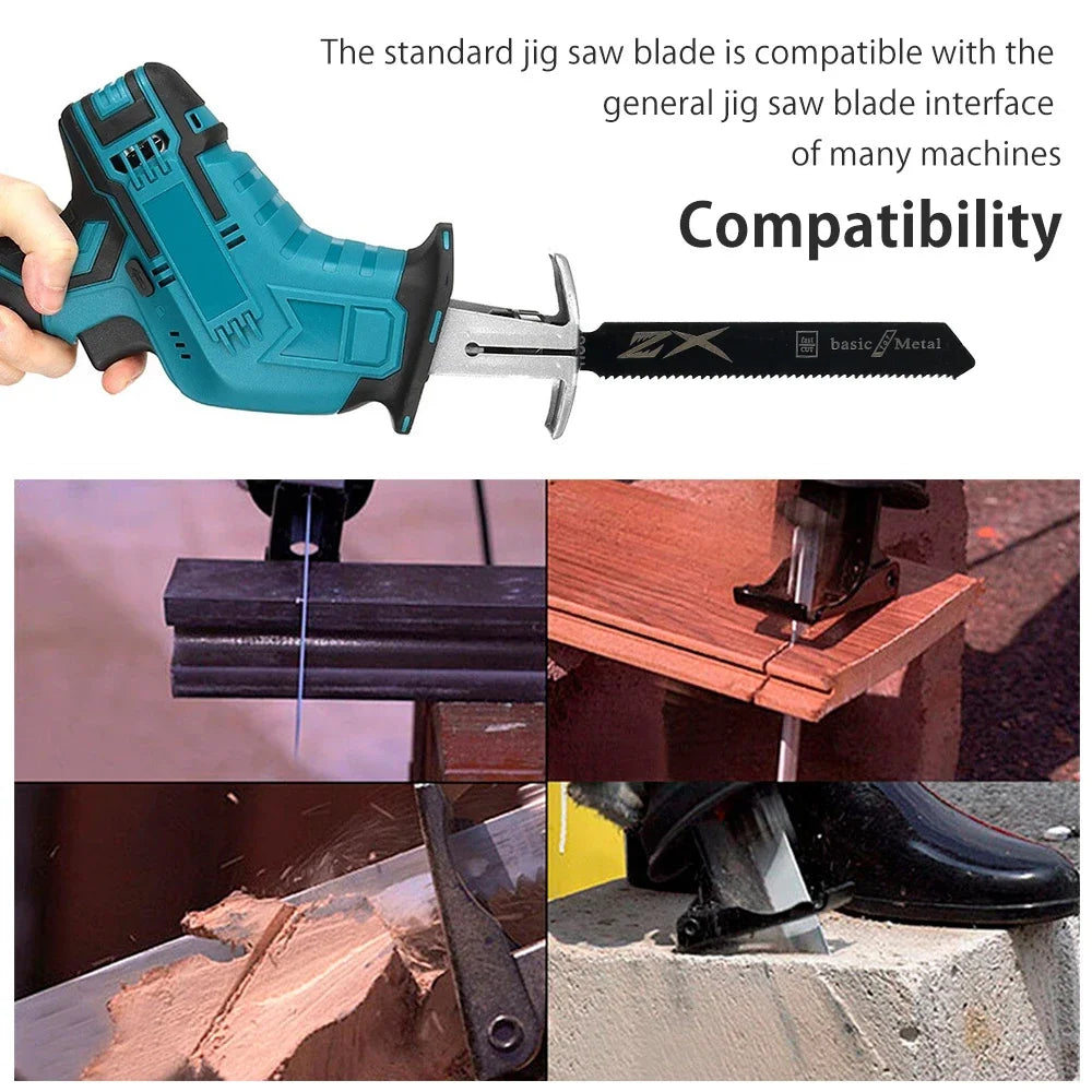 10/20/35/48Pcs T-Shaft Jigsaw Blades HCS Assorted Jig Saw Blades For Wood Plastic Metal Cutting T119B T111C T218A T118A T118B